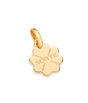 GOLD FOUR LEAF CLOVER SORTE (LUCK) PENDANT