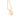GOLD 18TH BIRTHDAY HEART PENDANT