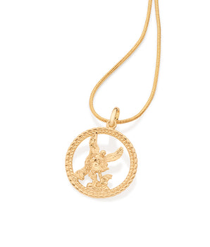 GOLD MEN'S SAINT MICHAEL PENDANT