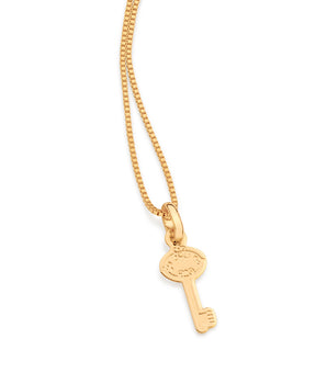 GOLD KEY PENDANT