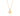 GOLD BUTTERFLY INITIAL PENDANT