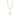 GOLD STUDDED FLOWER PENDANT