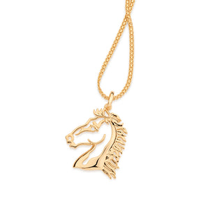 GOLD PLATED PENDANT WITH ZIRCONIA