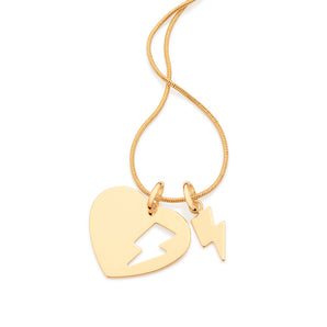 GOLD 2-IN-1 LIGHTING PENDANT