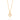GOLD BEATING HEART PENDANT
