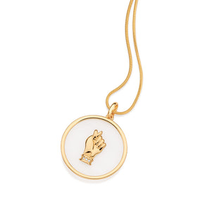 GOLD AMULET PENDANT