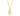 GOLD MEN'S BABY FEET PENDANT