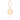 GOLD MANIFEST BUTTERFLY CIRCLE PENDANT