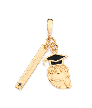 GOLD PEDAGOGY PENDANT
