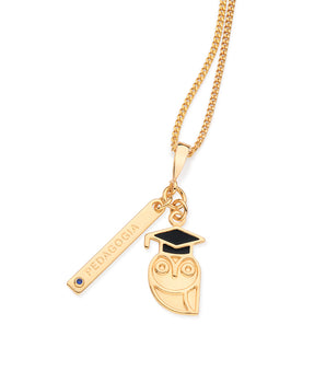 GOLD PEDAGOGY PENDANT