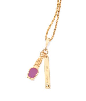 GOLD MANICURE PENDANT