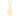 GOLD FALLEN LEAVES PENDANT