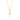 GOLD MINI DOUBLE BUTTERFLY PENDANT