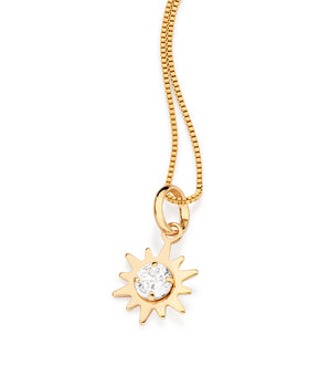 GOLD SUN PENDANT
