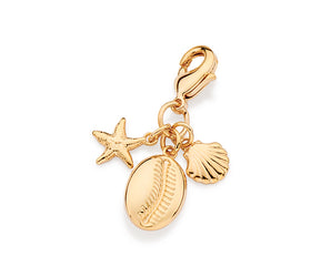 GOLD SEASHELLS PENDANT