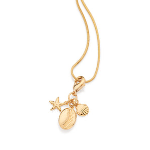 GOLD SEASHELLS PENDANT