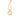 GOLD PISCES PENDANT