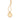 GOLD PISCES PENDANT
