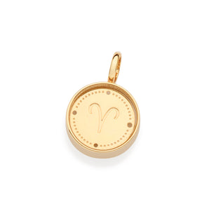 GOLD ARIES PENDANT