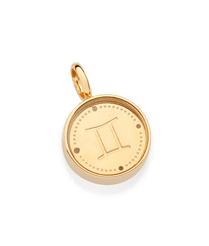 GOLD GEMINI PENDANT