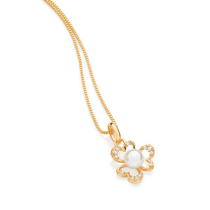 GOLD PERFECT FLOWER PENDANT