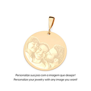 GOLD CUSTOMIZABLE PENDANT