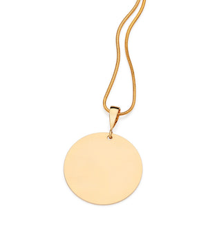 GOLD CUSTOMIZABLE PENDANT