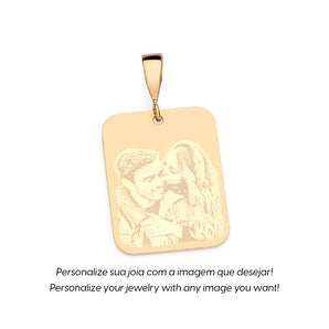 GOLD CUSTOMIZABLE PENDANT