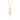 GOLD BEACH TENNIS PENDANT