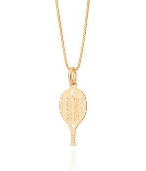 GOLD BEACH TENNIS PENDANT