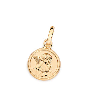 GOLD GUARDIAN ANGEL PENDANT