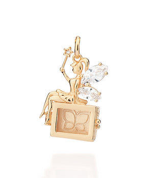 GOLD TOOTH FAIRY PENDANT