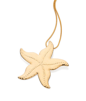 GOLD STAR FISH PENDANT