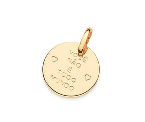 GOLD “VOCÊ NÃO É TODOMUNDO (YOU ARE NOT EVERYBODY) PENDANT