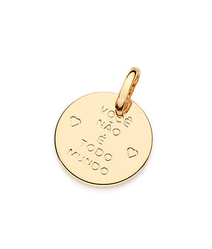 GOLD “VOCÊ NÃO É TODOMUNDO (YOU ARE NOT EVERYBODY) PENDANT