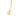 GOLD GIRL STICK FIGURE PENDANT