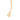 GOLD GIRL STICK FIGURE PENDANT