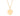 GOLD HEART CUSTOMIZABLE PENDANT