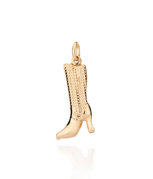 GOLD BOOT PENDANT