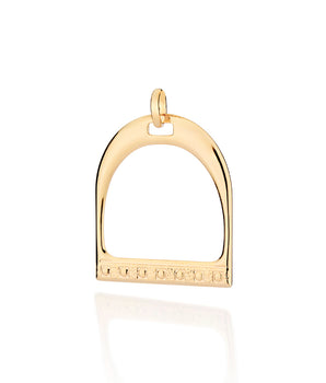 GOLD BUCKLE PENDANT