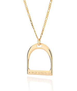 GOLD BUCKLE PENDANT