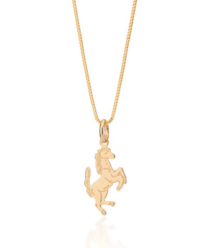 GOLD HORSE PENDANT