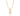 GOLD MEN'S ZIRCONIA PENDANT