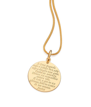 GOLD SAINT BENEDICT’S CROSS PENDANT