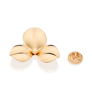 GOLD BLOOM BROOCH