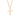 GOLD CROSS PENDANT