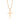 GOLD CROSS PENDANT