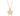GOLD FULLY STUDDED BUTTERFLY PENDANT