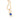 GOLD PLATED BOY PENDANT WITH CRYSTAL ACCENT