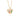 GOLD PATCHED HEART MAXI PENDANT
